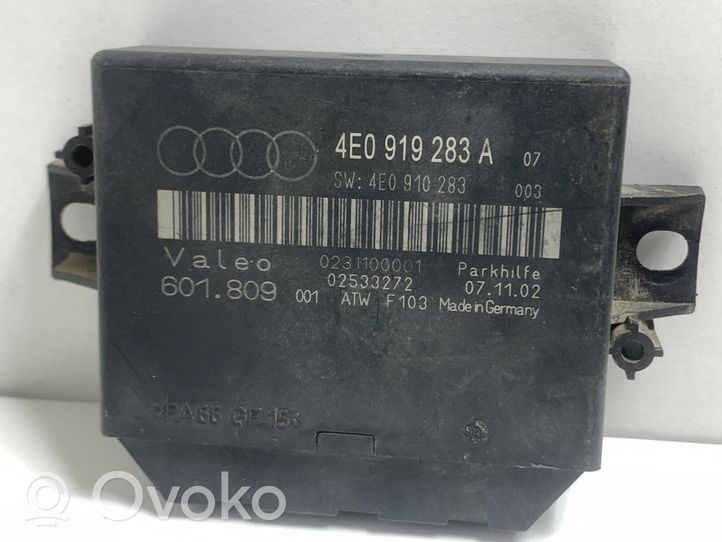 Audi A6 S6 C5 4B Centralina/modulo sensori di parcheggio PDC 4E0919283A
