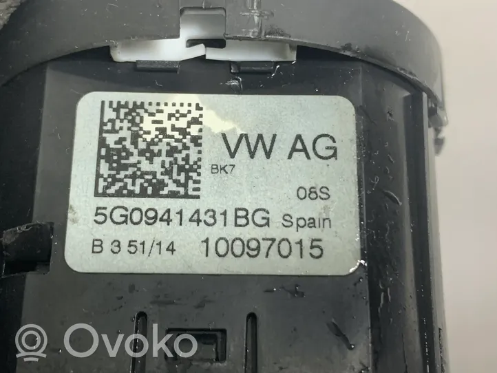 Volkswagen Golf VII Light switch 5G0941431BG