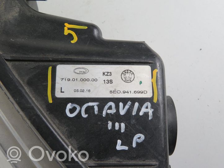 Skoda Octavia Mk3 (5E) Fendinebbia posteriore 