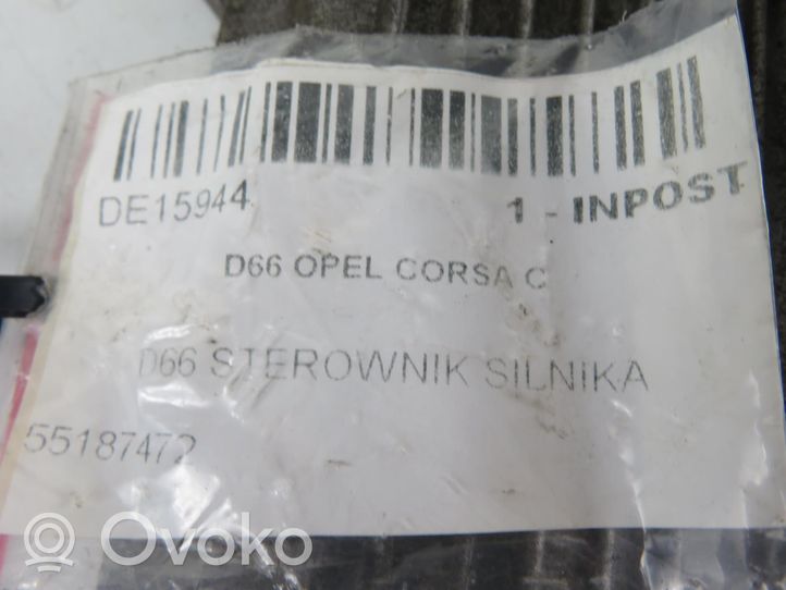 Opel Corsa C Komputer / Sterownik ECU silnika 