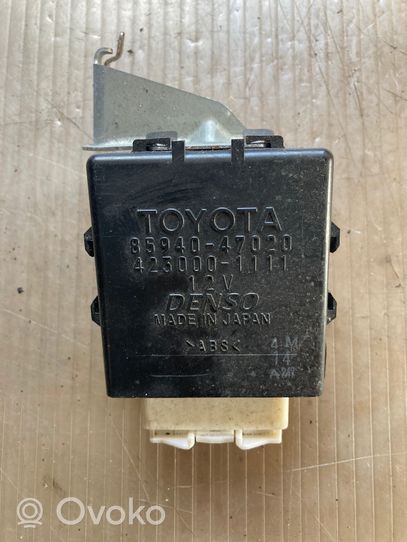 Toyota Prius (XW30) Moduł / Przekaźnik wycieraczek 8594047020