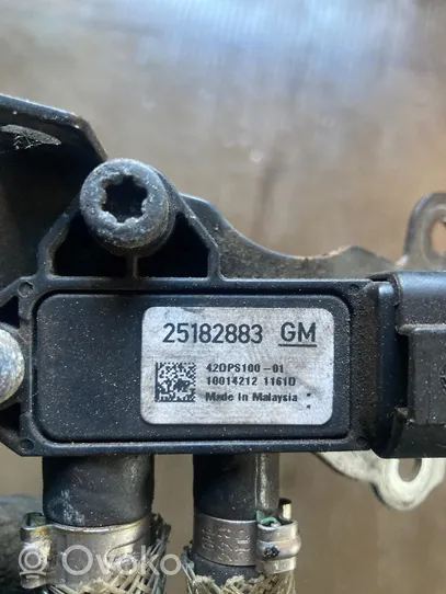 Chevrolet Orlando Sensore di pressione dei gas di scarico 25182883