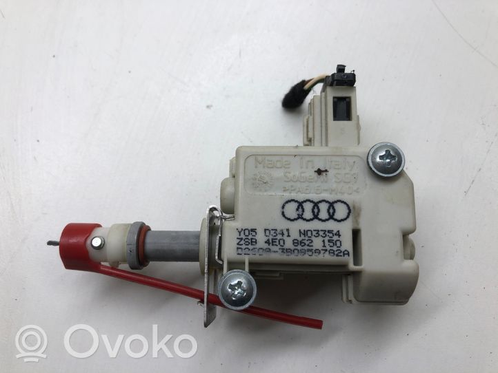 Audi A8 S8 D3 4E Verrouillage du bouchon du réservoir de carburant 4E0862150