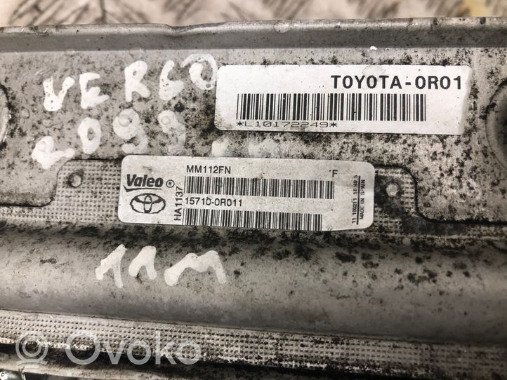 Toyota Verso Supporto di montaggio del filtro dell’olio 157100R011