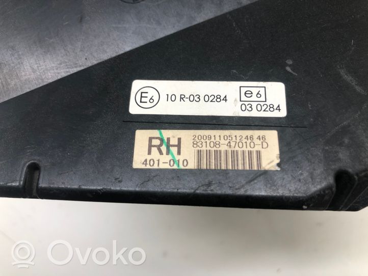 Toyota Prius (XW30) HUD-näyttö 766491340