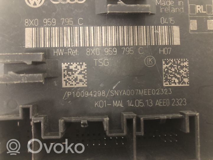 Audi Q3 8U Durų elektronikos valdymo blokas 8X0959795C