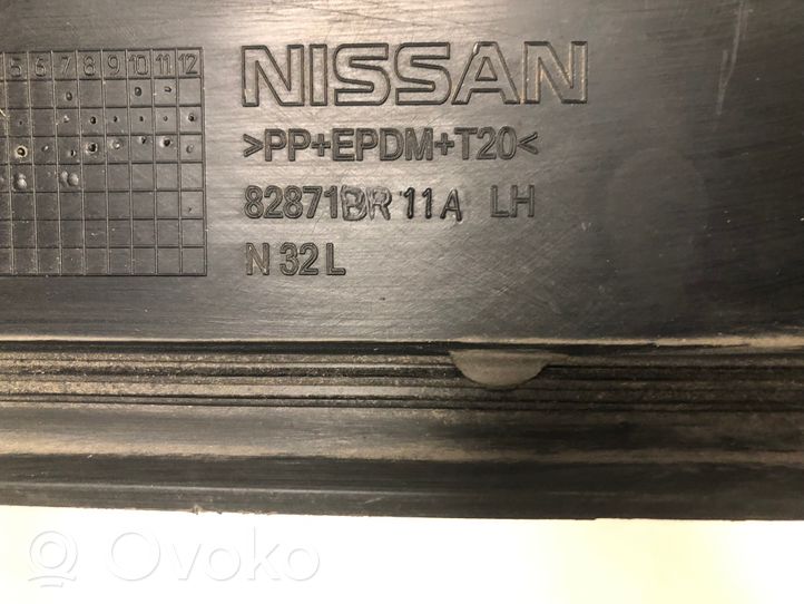 Nissan Qashqai Apdaila galinių durų (moldingas) 