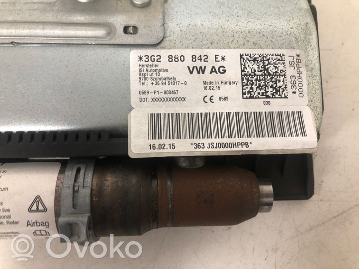 Volkswagen PASSAT B8 Airbag per le ginocchia 3G2880842E