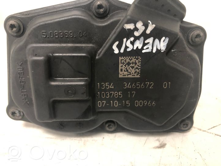 Toyota Avensis T270 Clapet d'étranglement 346567201