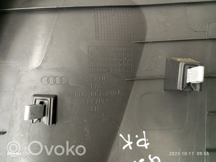 Audi Q3 8U (B) statņa dekoratīvā apdare (apakšdaļa) 