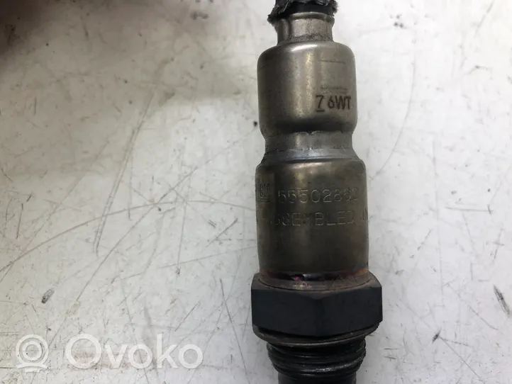 Opel Astra K Sensore della sonda Lambda 55502863