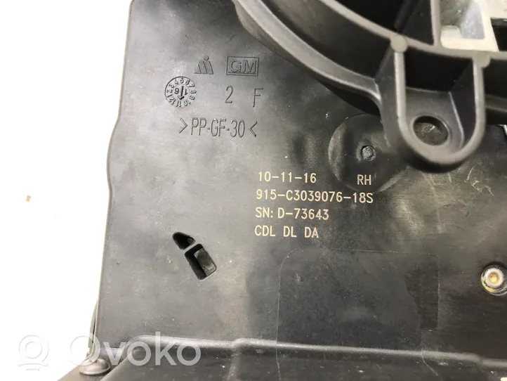 Opel Astra K Rear door lock 13598376