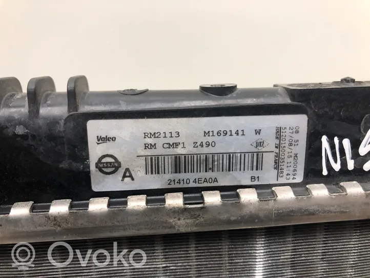 Nissan Qashqai Aušinimo skysčio radiatorius 214104EA0A