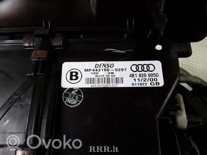 Audi A6 S6 C5 4B Sisälämmityksen ilmastoinnin korin kokoonpano 4B1820005G