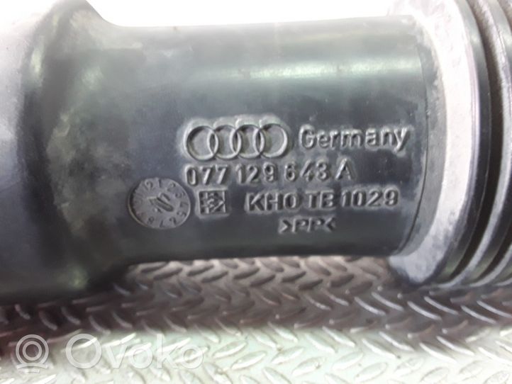 Audi A8 S8 D2 4D Tubo di aspirazione dell’aria 077129643A
