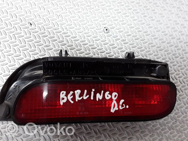Citroen Berlingo Tailgate rear/tail lights 