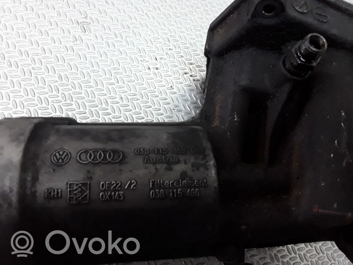 Seat Alhambra (Mk1) Supporto di montaggio del filtro dell’olio 038115389C