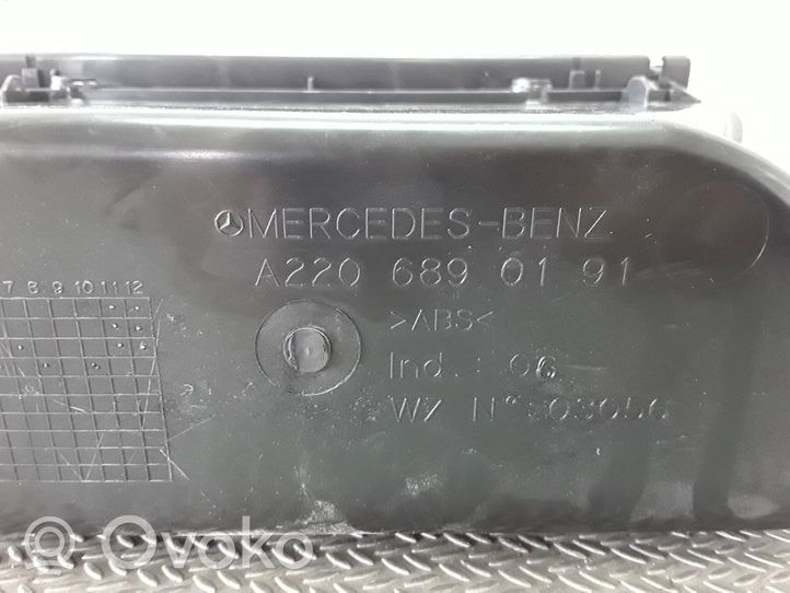 Mercedes-Benz S W220 Kit de boîte à gants A2206890191