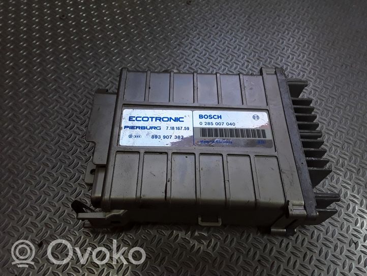 Volkswagen Golf II Sterownik / Moduł ECU 0285007040