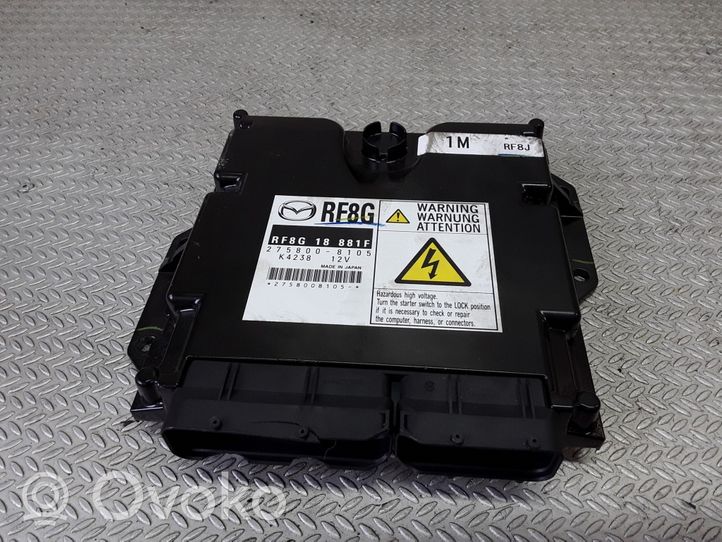 Mazda 6 Sterownik / Moduł ECU 2758008105