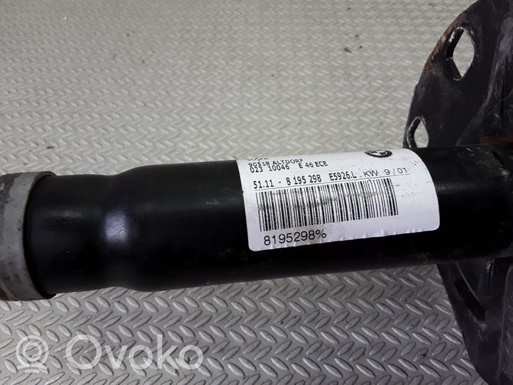 BMW 3 E46 Amortiguador de impactos del parachoques delantero 51118195298