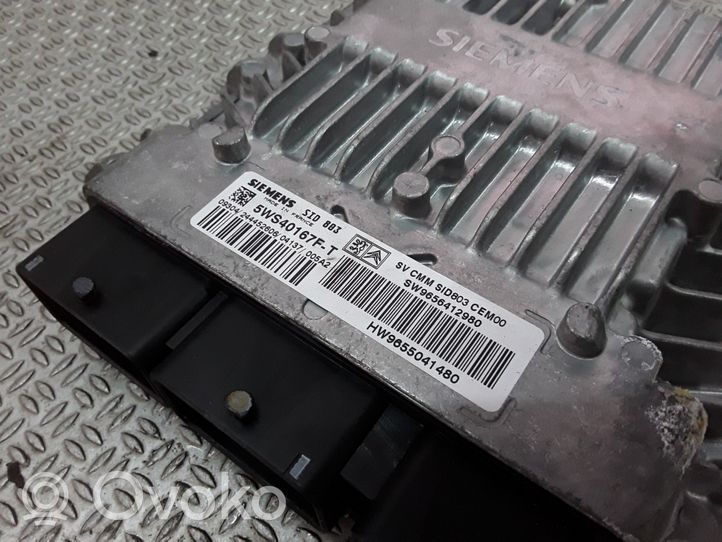 Peugeot 407 Sterownik / Moduł ECU 5WS40167FT