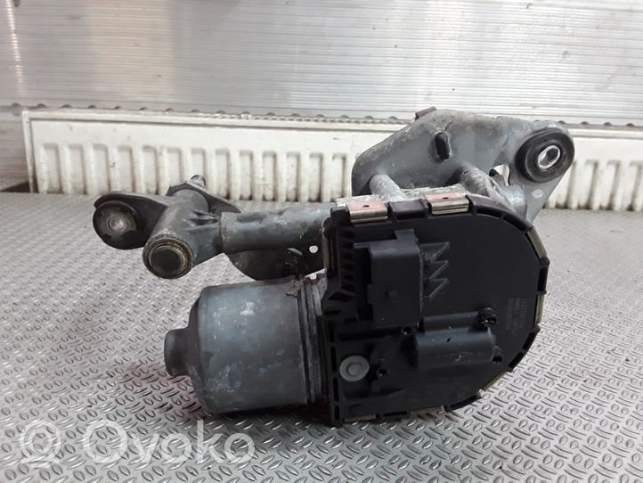 Peugeot 407 Front wiper linkage and motor 9655617280