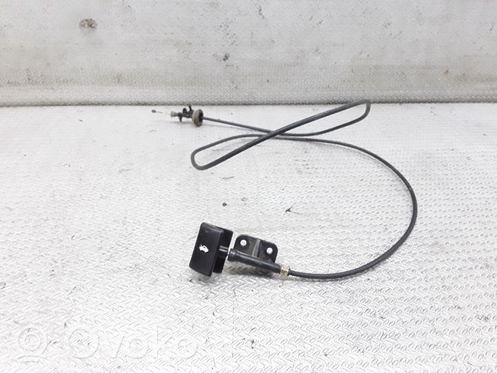 Nissan Terrano Système poignée, câble pour serrure de capot 