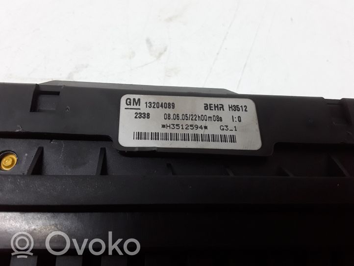 Opel Astra H Elektrinis salono pečiuko radiatorius 13204089