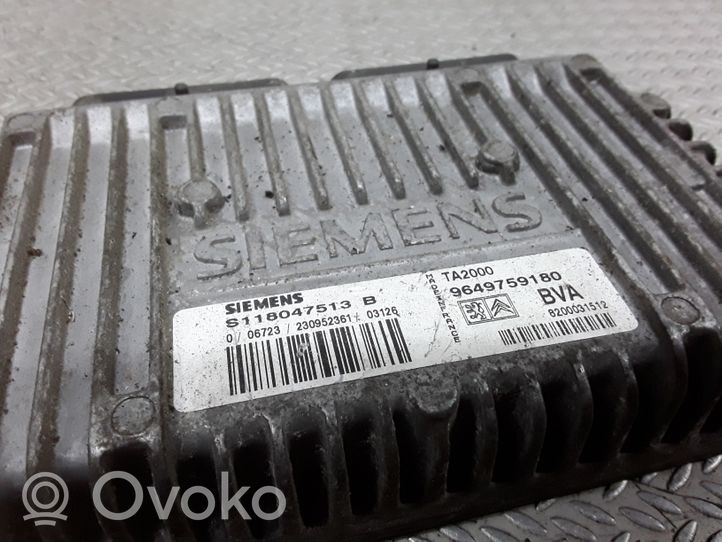 Citroen Xsara Picasso Module de contrôle de boîte de vitesses ECU 9649759180