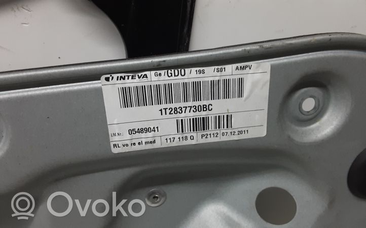 Volkswagen Touran II Alzacristalli della portiera anteriore con motorino 1T2837730BC