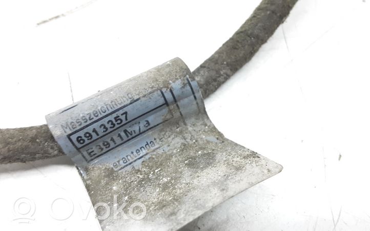 BMW 7 E65 E66 Cableado del sensor de aparcamiento (PDC) 6913357