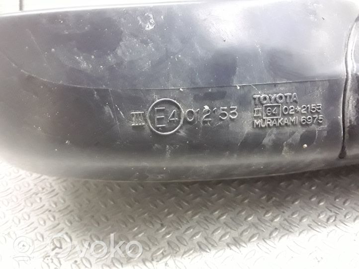 Toyota Avensis Verso Specchietto retrovisore elettrico portiera anteriore E4012155