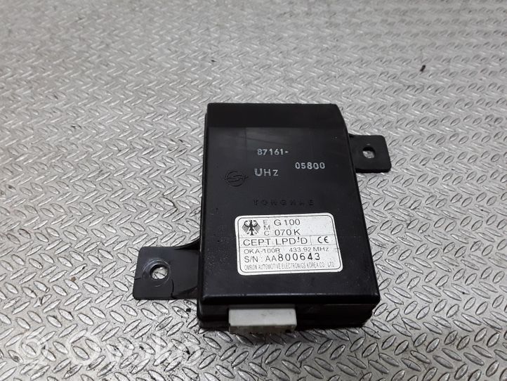 SsangYong Musso Boîtier module alarme 8716105800