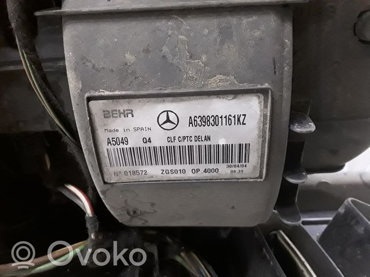 Mercedes-Benz Vito Viano W639 Salono oro mazgo komplektas A6398301161KZ