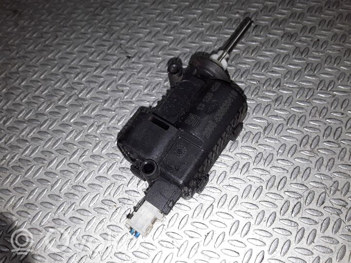 Opel Astra H Verrouillage du bouchon du réservoir de carburant 13158426