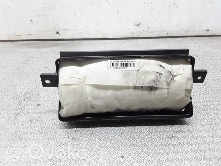 Nissan Micra Poduszka powietrzna Airbag pasażera 40017020