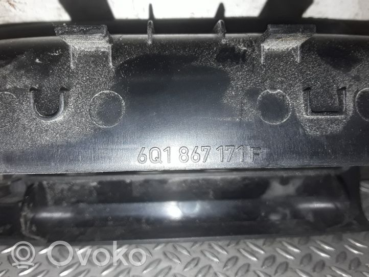 Volkswagen Polo IV 9N3 Interruttore di controllo dell’alzacristalli elettrico 6Q1867171F