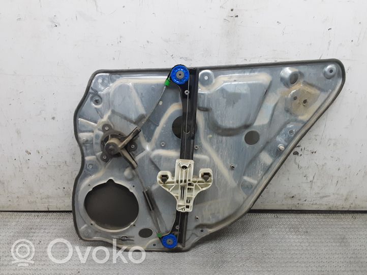 Volkswagen Polo IV 9N3 Rear door manual window regulator 6Q6839755