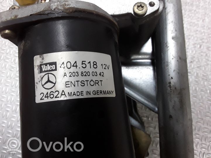Mercedes-Benz CLK A209 C209 Valytuvų mechanizmo komplektas 09609201