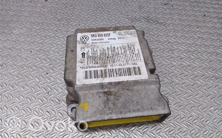 Skoda Yeti (5L) Centralina/modulo airbag 5K0959655F