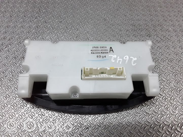 Nissan Prairie Climate control unit 27500EN00A