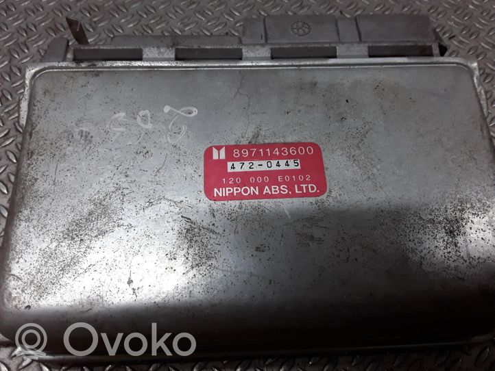 Opel Monterey ABS control unit/module 8971143600