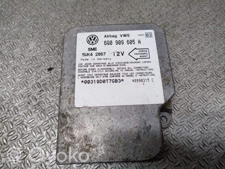 Volkswagen Bora Centralina/modulo airbag 6Q0909605A