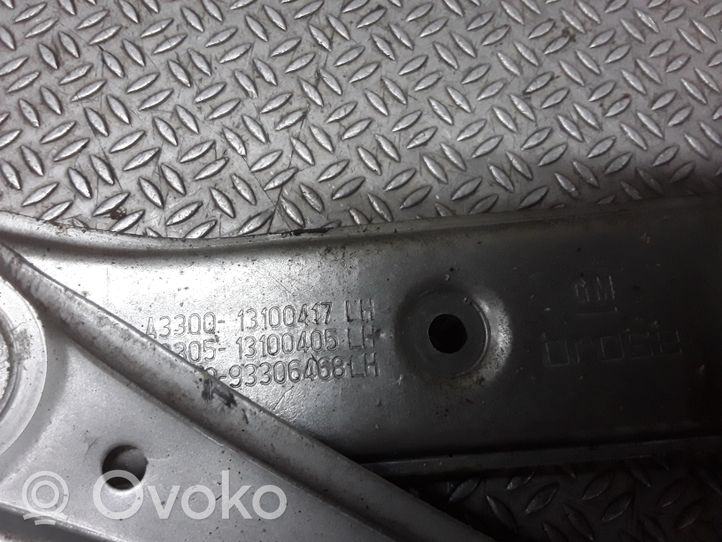 Opel Astra H Priekinio el. Lango pakėlimo mechanizmo komplektas 13100417LH