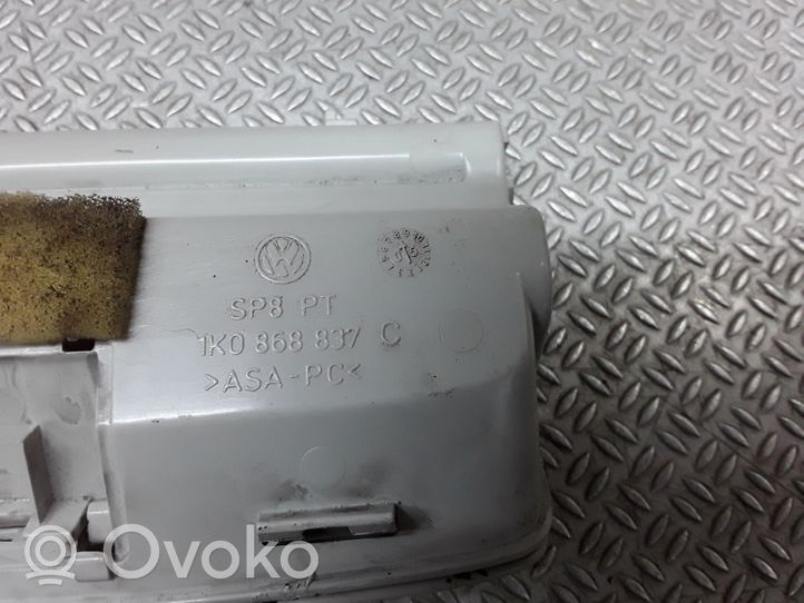 Volkswagen PASSAT B6 Saulesbriļļu glabāšanas kaste 1K0868837C