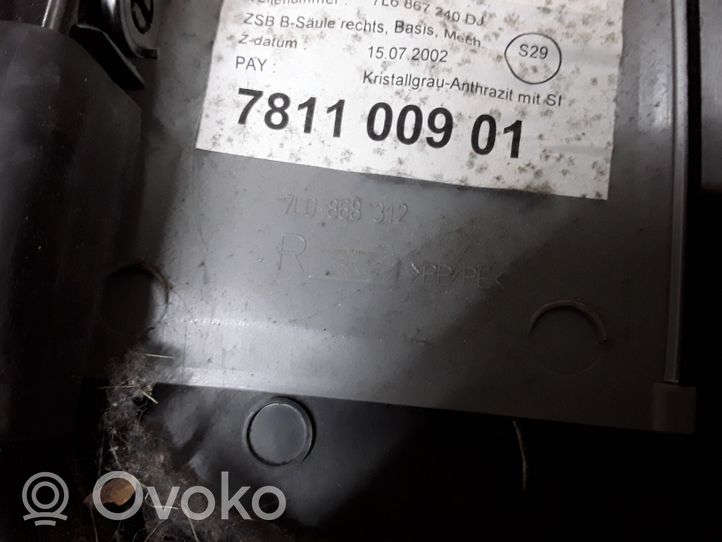 Volkswagen Touareg I (B) statņa dekoratīvā apdare (augšdaļa) 7L0868312