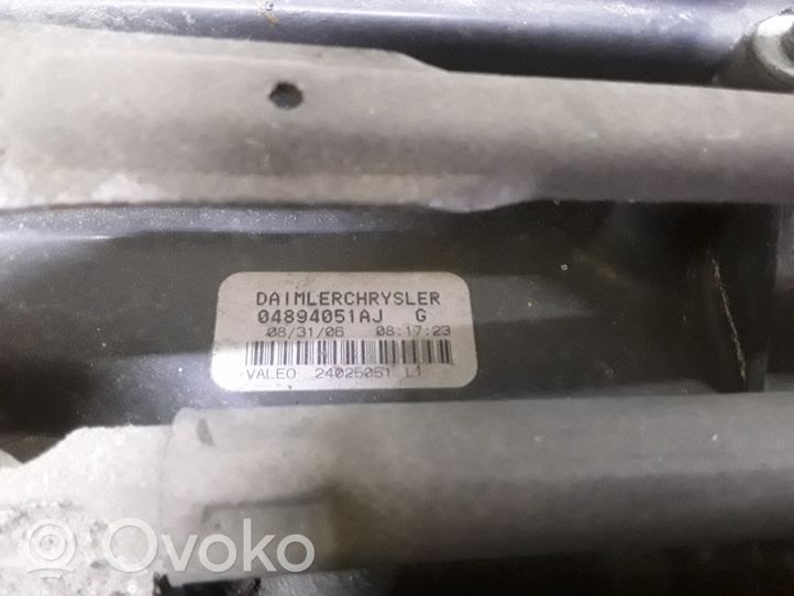 Chrysler Voyager Mechanizm i silniczek wycieraczek szyby przedniej / czołowej 04894051AJ