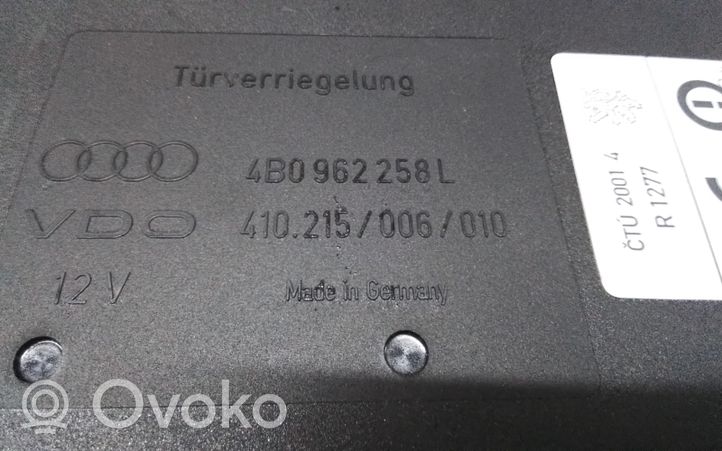 Audi A6 S6 C5 4B Module confort 4B0962258L