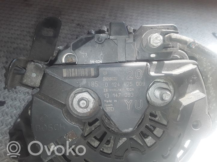 Opel Meriva A Generator/alternator 0124425009